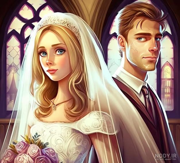 عکس های فانتزی عروس و داماد