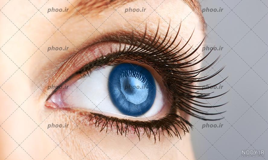 عکس چشم های رنگی زیبا