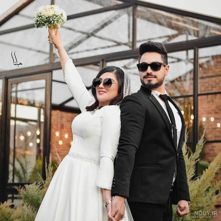 ژست عکس عروس داماد در محضر ❤️ [ بهترین تصاویر ]