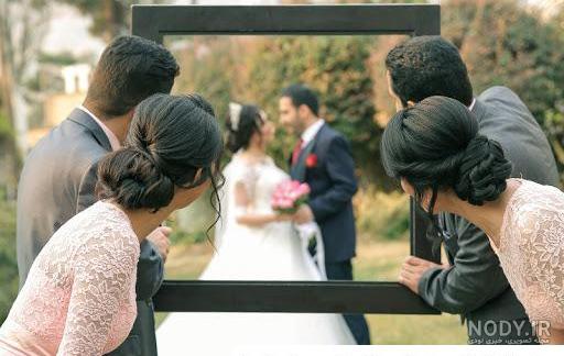 ژست عکس عروس داماد در محضر ❤️ [ بهترین تصاویر ]