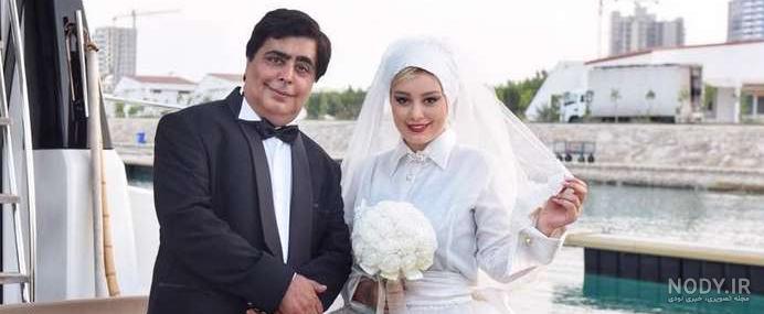 عکس عروسی واقعی سحر قریشی و همسرش