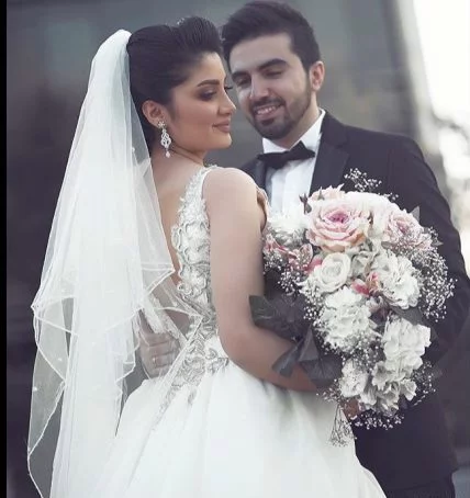 دانلود عکس عروس و داماد عاشقانه ۱۴۰۰ - عکس نودی