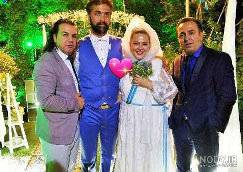 رونمایی از عکس سر مجلسی مراسم عروسی بهاره رهنما و همسر دومش+عکس/ چرا هر  کدوم یه طرف رو نگاه میکنن🙄