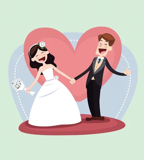 عروسی - کارت پستال دیجیتال
