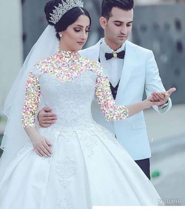 عکس این عروس و داماد ایرانی جهانی شد ! / فقط ببینید باور می کنید !