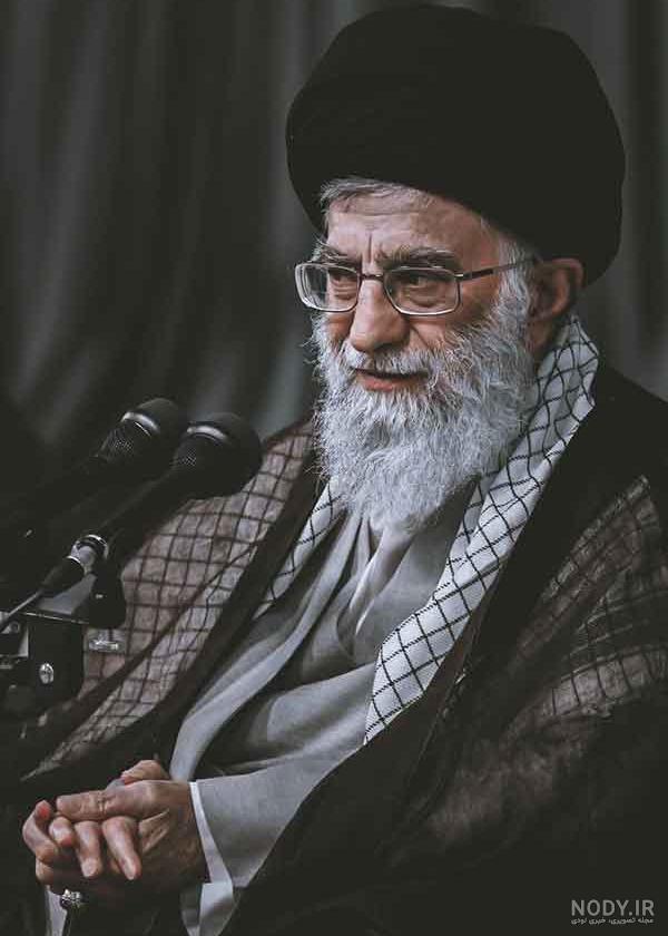 عکس زیبا از آقای خامنه ای