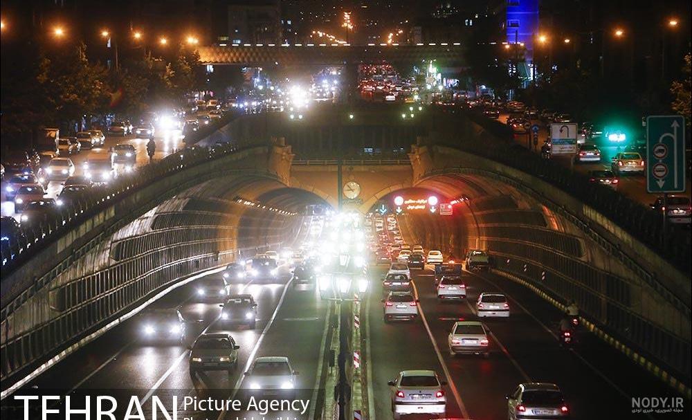 عکس های زیبا از تهران در شب