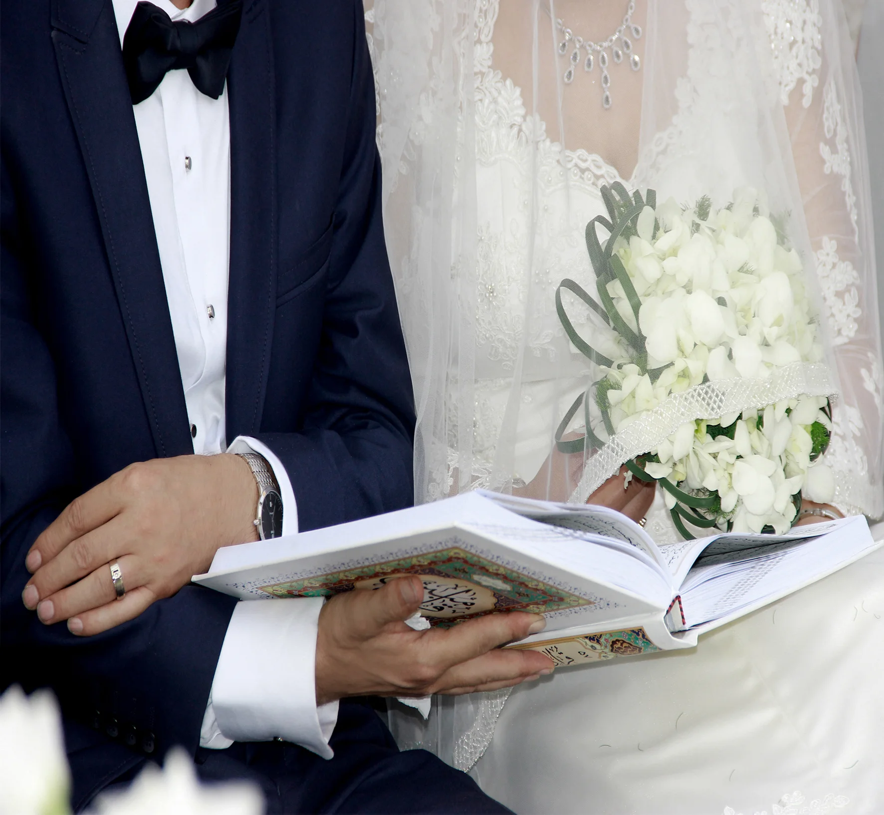 عکس عروس و داماد عقد