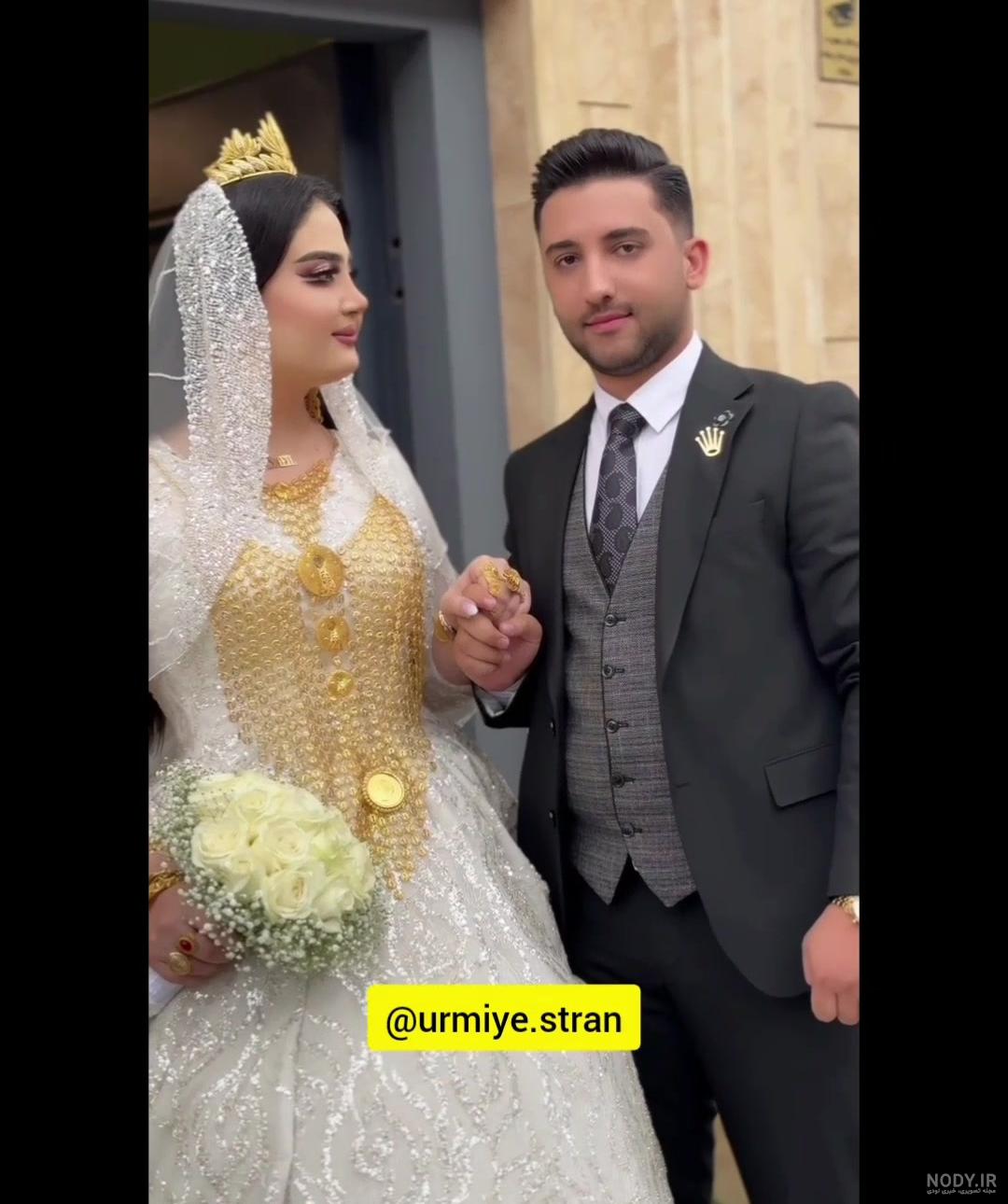 عکس عروس داماد کردی