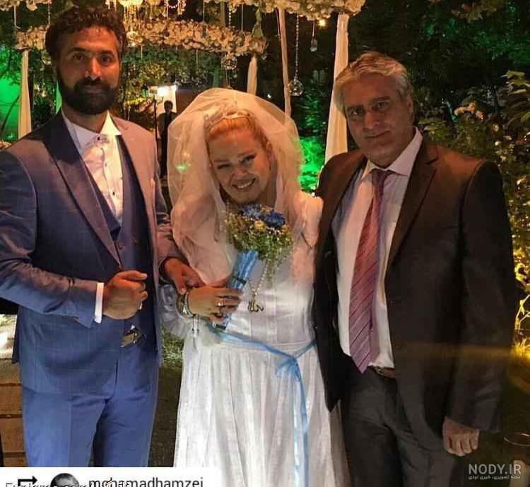 عکس عروسی بهاره رهنما با همسر دومش