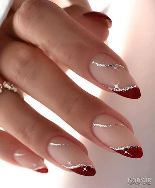 عکس ناخن عروس صورتی عکس ناخن عروس صورتی