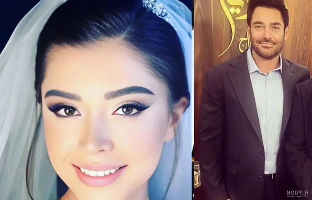 لباس عروس متفاوت همسر بچه سال محمدرضا گلزار شب عروسی اش !!