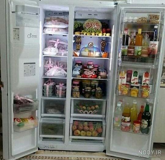 مدل های جدید از تزیین یخچال عروس