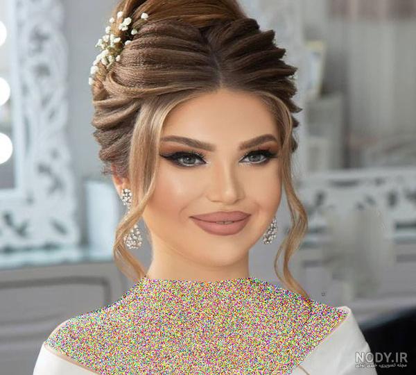 مدل عروس عربی با میکاپ بسیار زیبا و خیره کننده - مگسن مدل عروس عربی با میکاپ بسیار زیبا و خیره کننده - مگسن