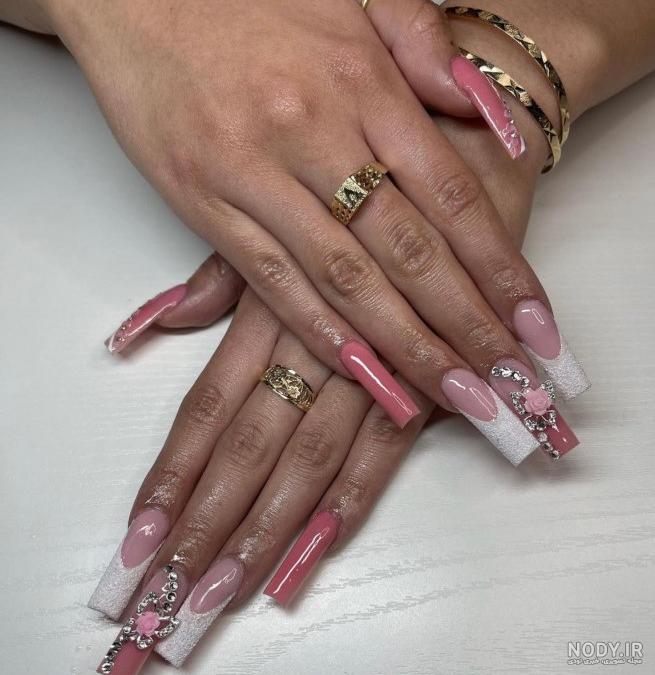 ژیلش ناخن عروس + طراحی ناخن برای عروس ساده و شیک ژیلش ناخن عروس + طراحی ناخن برای عروس ساده و شیک
