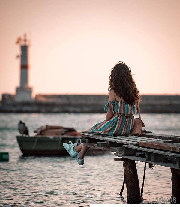 عکس دریا غمگین