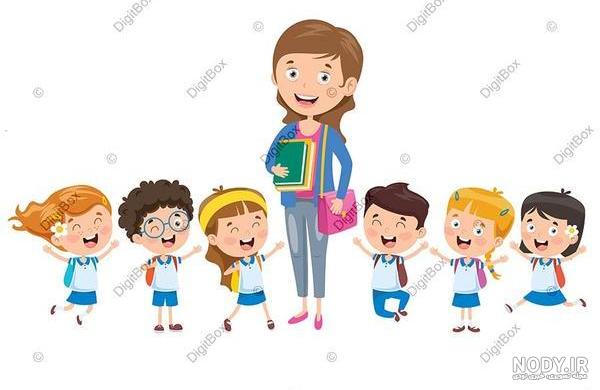 عکس معلم و دانش آموز فانتزی