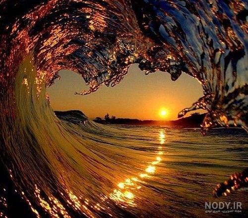 عکس دریا غمگین