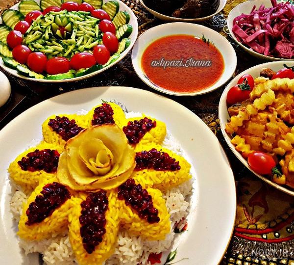 انواع غذا با مرغ و برنج • دونفره انواع غذا با مرغ و برنج • دونفره