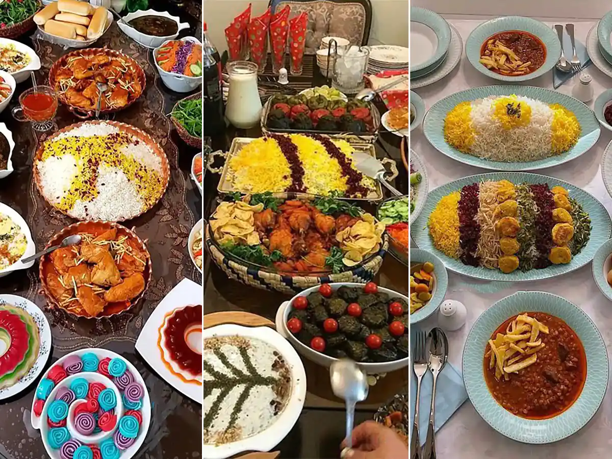 ایده چیدمان غذاهای ایرانی - 43 ایده تزیین سفره ایرانی شیک و مجلسی ایده چیدمان غذاهای ایرانی - 43 ایده تزیین سفره ایرانی شیک و مجلسی