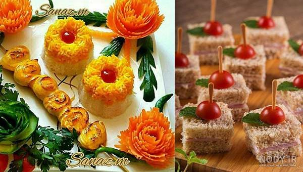 شیک ترین تزئینات میز غذا برای مهمانی ها! | بلاغ نیوز
