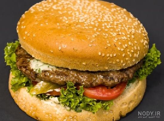 طرز تهیه برگر کَره‌ای