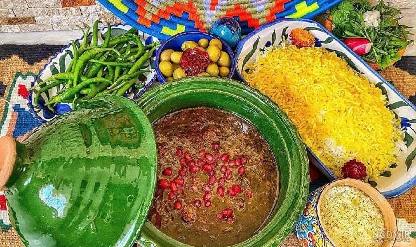 طرز تهیه مرغ ترش گیلانی