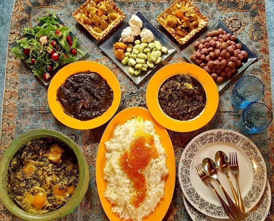 عکس های انواع غذا های ایرانی و اصیل با کیفیت فول اچ دی