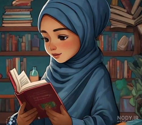 عکس دختر حجابی فانتزی عکس دختر حجابی فانتزی
