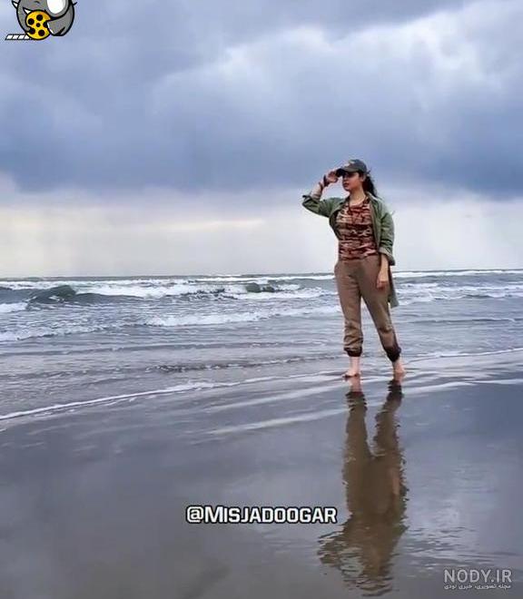عکس دریا تو شب