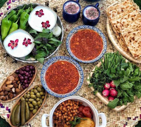 عکس سفره غذا سنتی عکس سفره غذا سنتی