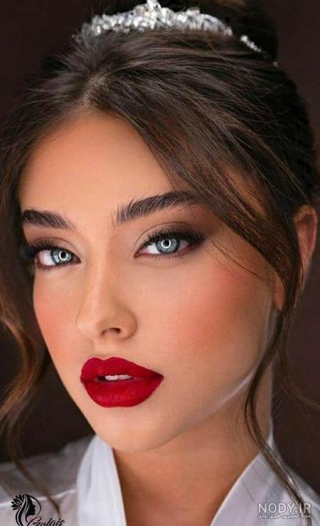 عکس عروس آرایش شده عکس عروس آرایش شده