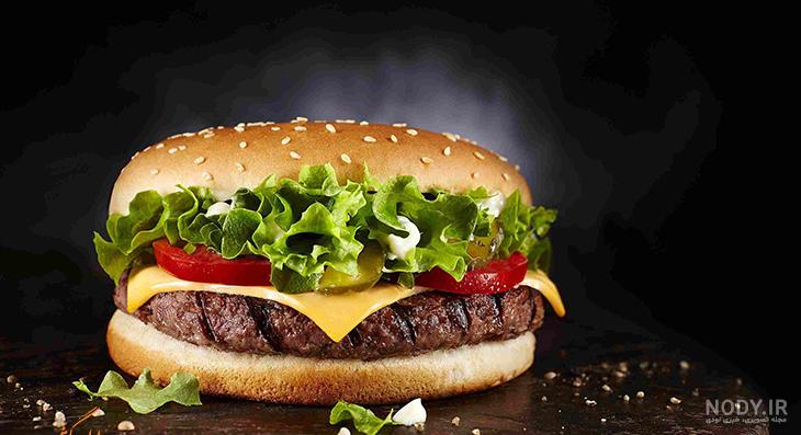 عکس غذا برگر عکس غذا برگر