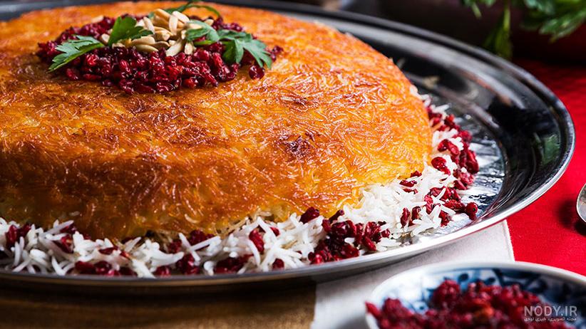 عکس غذای ایرانی با کیفیت بالا - عکس نودی