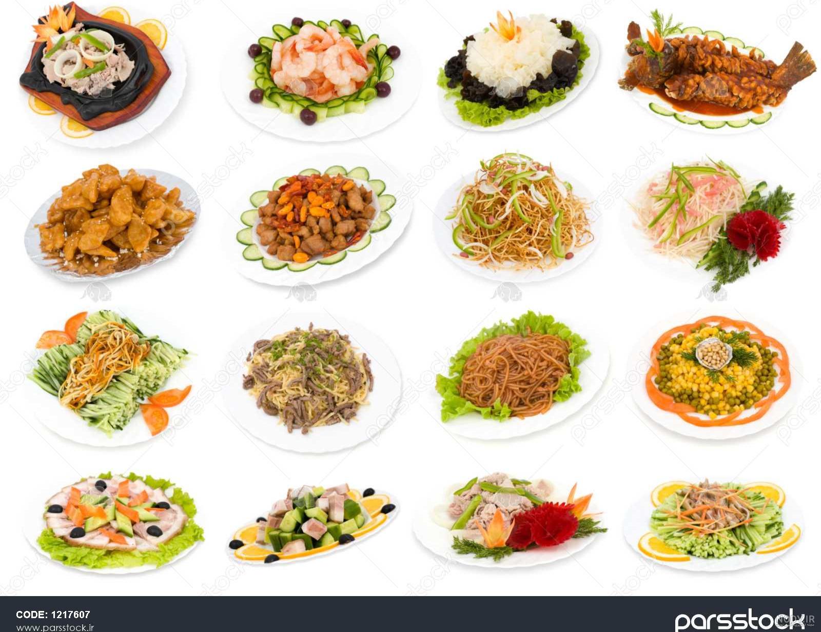 عکس غذای چینی