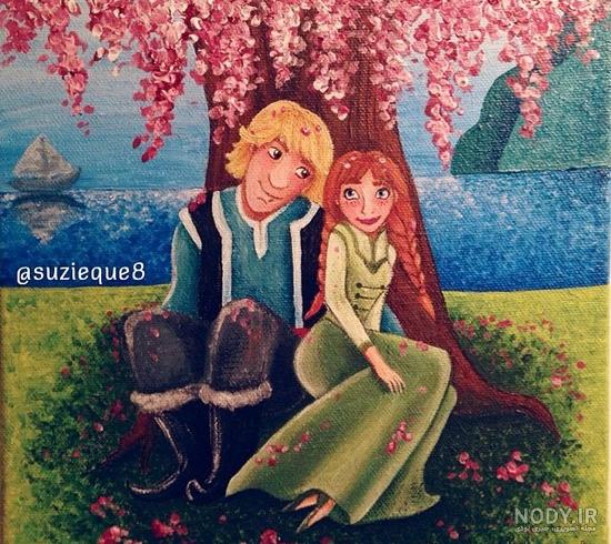 عکس فانتزی جدید دخترانه 2023; بدون متن برای فضای مجازی - گلین بانو