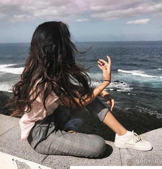 عکس فیک دریا شب