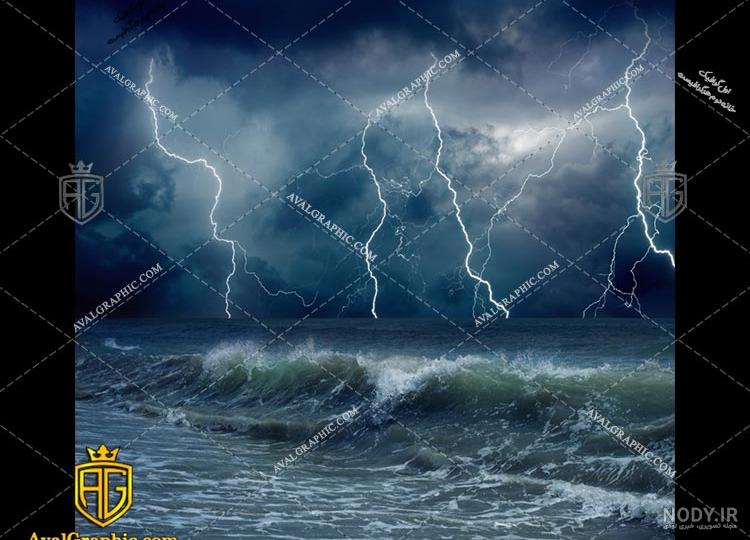 عکس موج های زیبای دریا