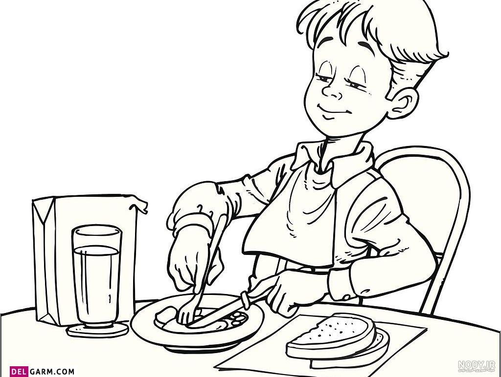 عکس نقاشی فانتزی غذا ❤️ [ بهترین تصاویر ]