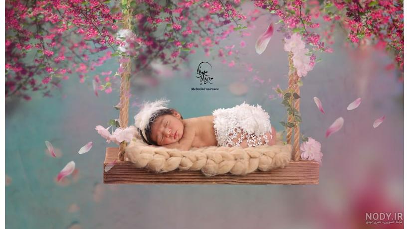 عکس نقاشی فانتزی نوزاد ❤️ [ بهترین تصاویر ]