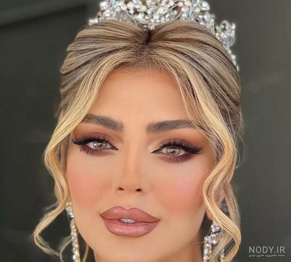 مدل آرایش عروس جدید مدل آرایش عروس جدید