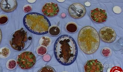 ۱۵ مدل دیزاین خاص میز شام ایرانی؛ ایده‌های خاص و شیک برای میز شام در مهمانی‌