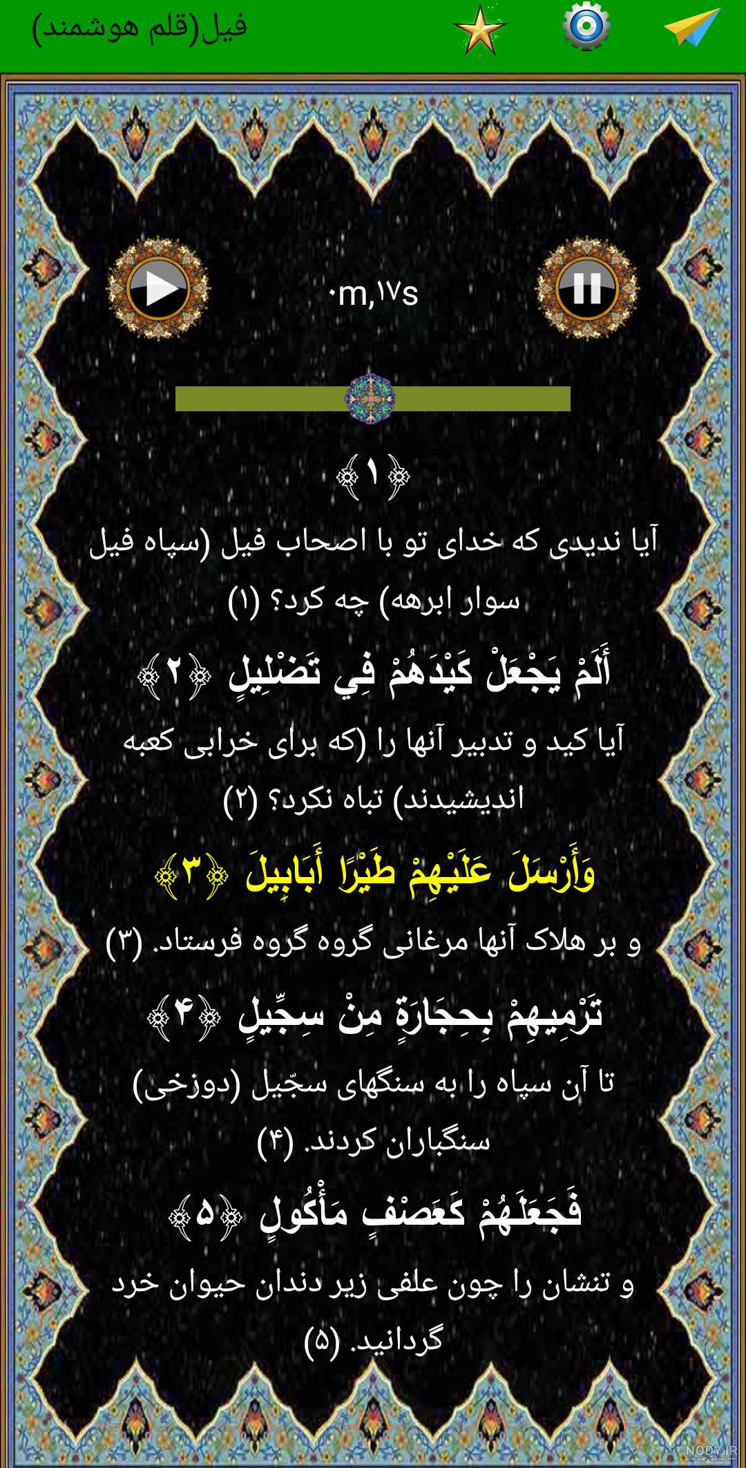آموزش سوره ی مبارکه فیل از طریق:قصه گویی، نقاشی و اشاره – پیش دبستانی ...