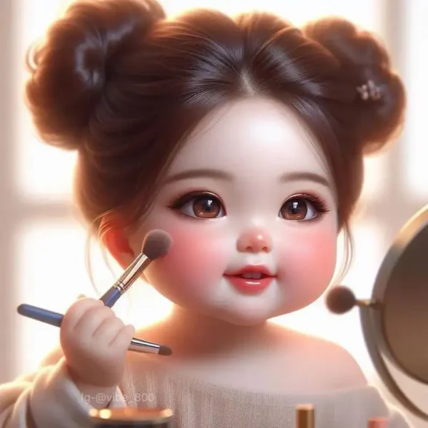 عکس دخترانه فانتزی عروسکی برای پروفایل ❤️ [ بهترین تصاویر ]