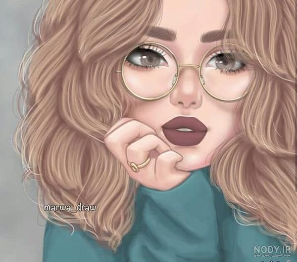 عکس پروفایل دخترونه فانتزی عروسکی با تصاویر کارتونی