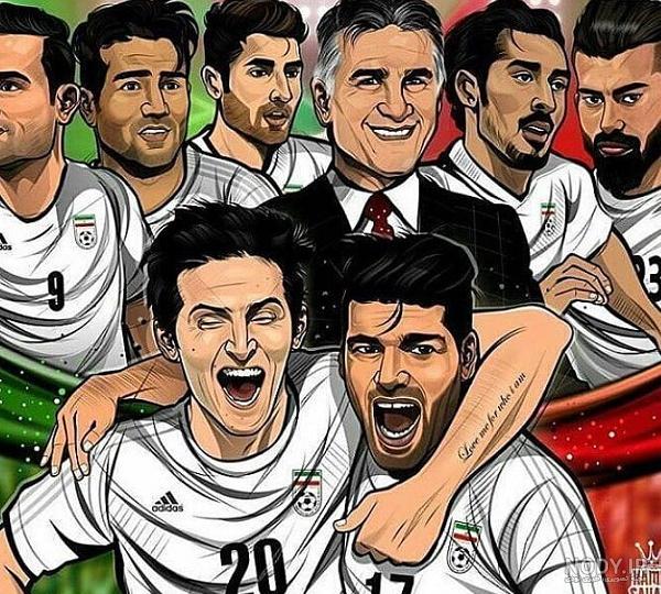 عکس کارتونی فوتبال عکس کارتونی فوتبال