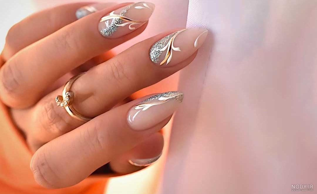 100 طرح ناخن شیک و ساده خاص برای خانم‌های باکلاس - گل گیس