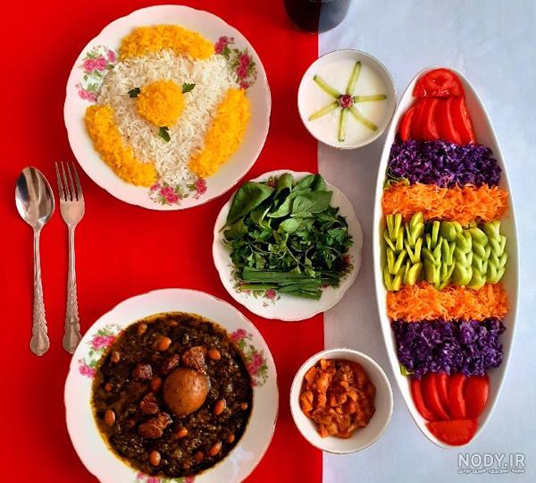 تزیین غذای قورمه سبزی خوشمزه و خانگی با طعم عالی + (عکس + آموزش) تزیین غذای قورمه سبزی خوشمزه و خانگی با طعم عالی + (عکس + آموزش)