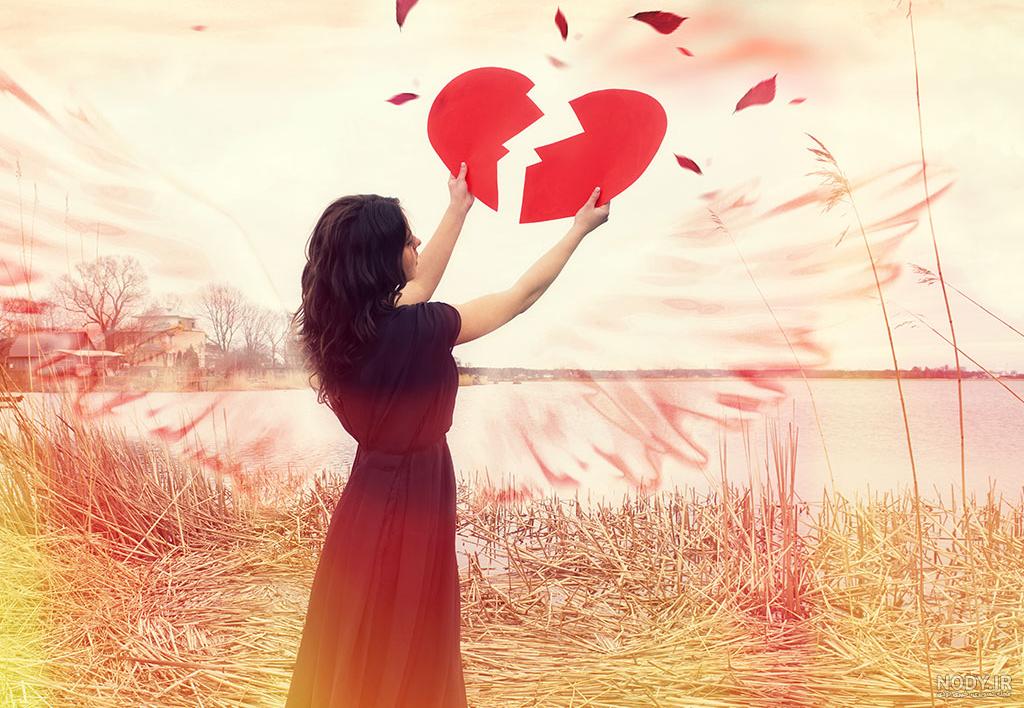 دانلود عکس نوشته جدید پروفایل غمگین و دلشکسته دخترانه