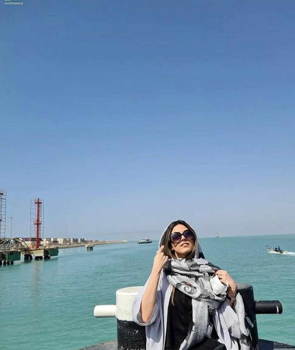 عکس ژست کنار دریا ❤️ [ بهترین تصاویر ]